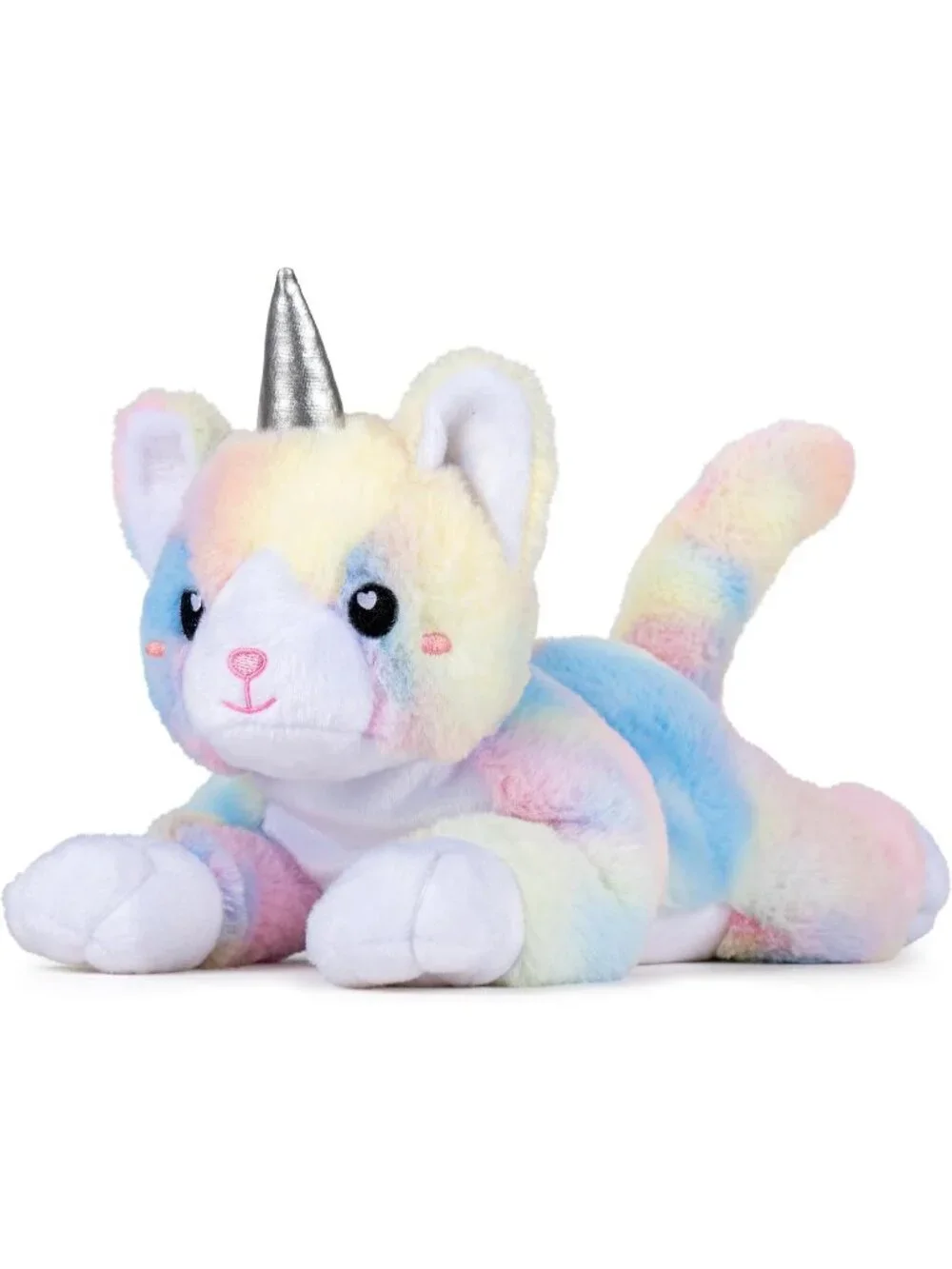 Kittycorn Cat Plush 1.5 Lb Weighted Microwavable Heating Pad Rainbow Toy